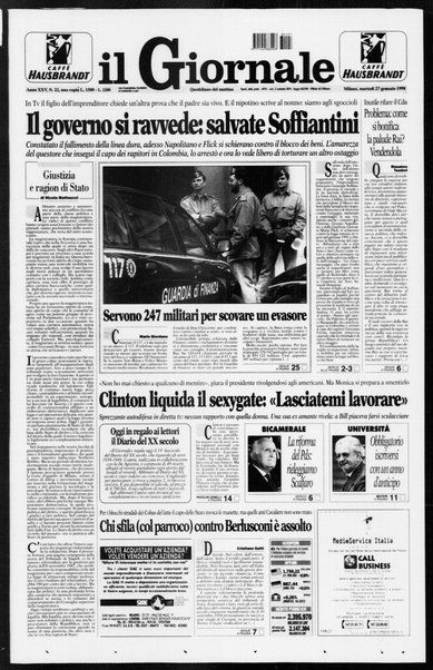 Il giornale : quotidiano del mattino